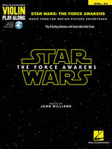 Violin Play Along #61 Star Wars: The Force Awakens Book with Online Audio Access cover